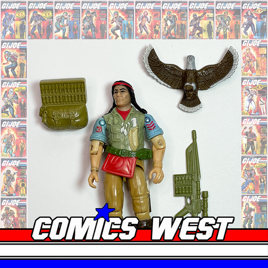 GI Joe: A Real American Hero SPIRIT complete with file card! 1984