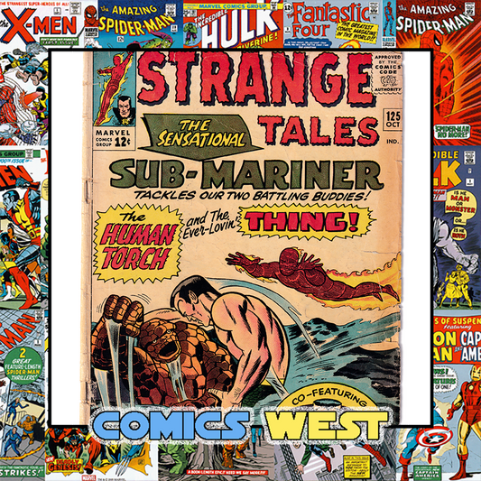 STRANGE TALES #125 GD (2.0) Sub-Mariner! Jack Kirby! 1964
