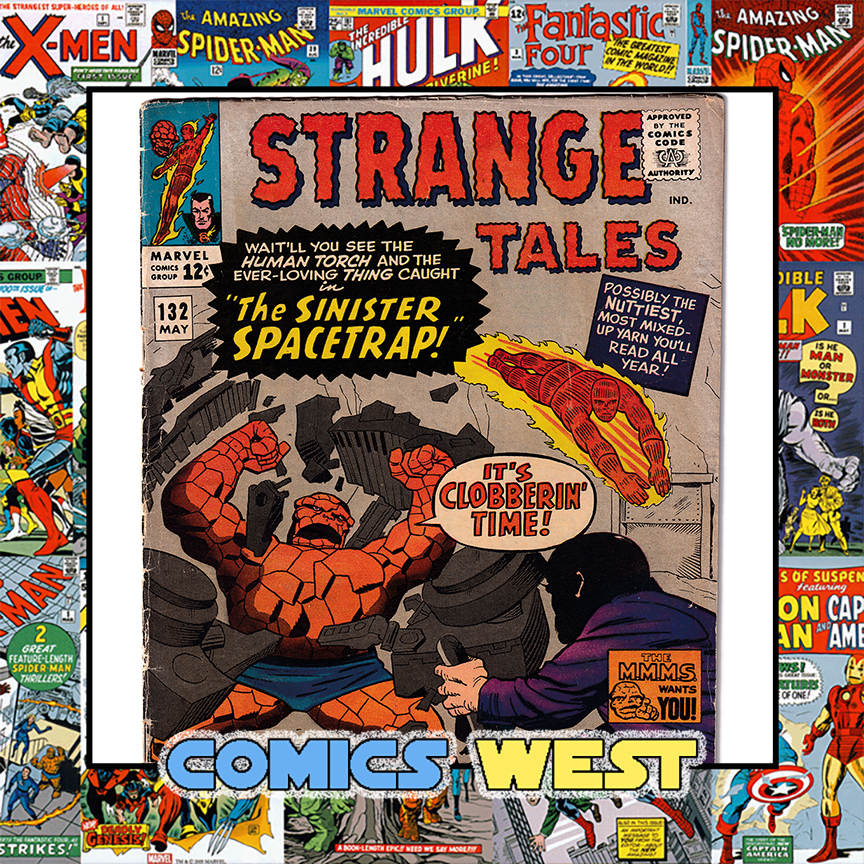 STRANGE TALES #132 VG+ (4.5) Stve Ditko! Stan Lee! 1965