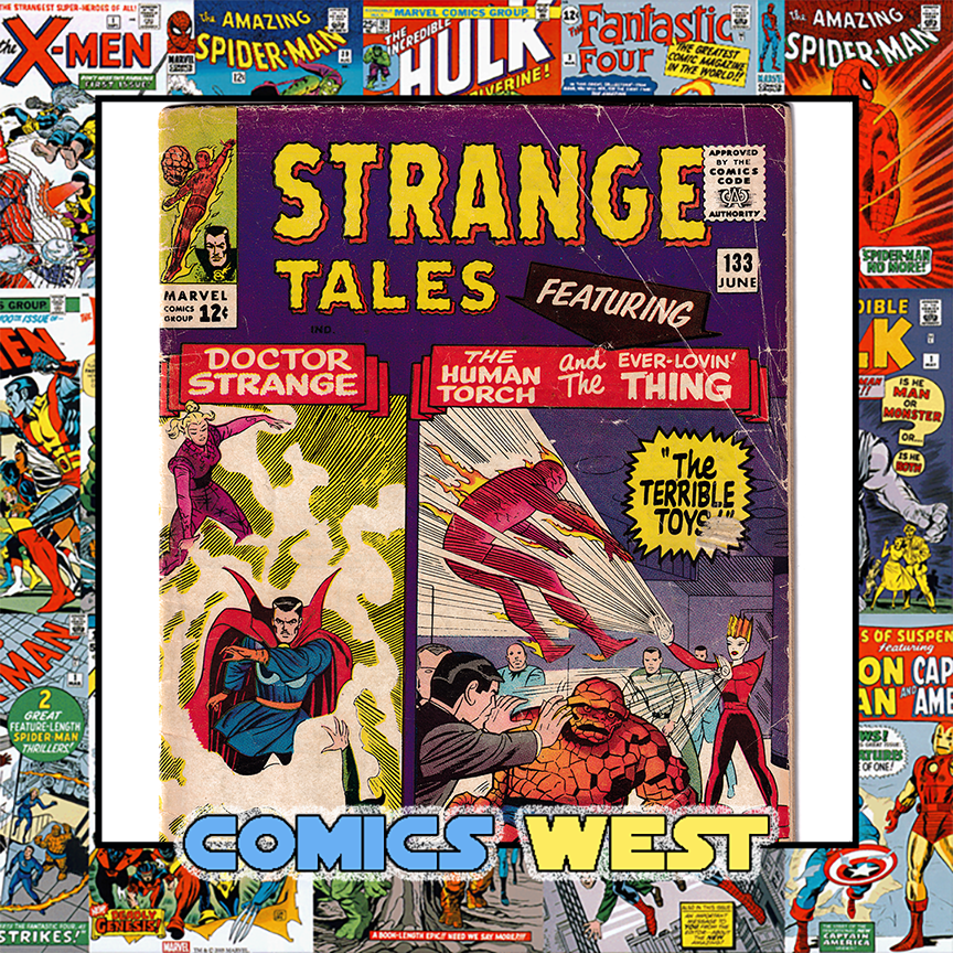 STRANGE TALES #133 GD (2.0) Jack Kirby! Stan Lee! Steve Ditko! 1965