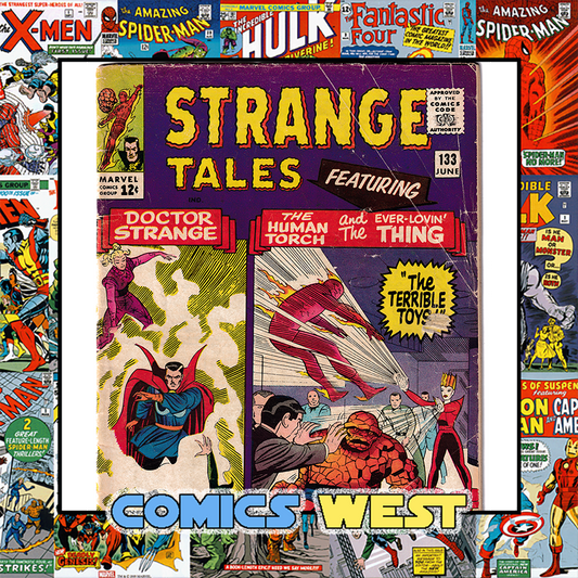 STRANGE TALES #133 GD (2.0) Jack Kirby! Stan Lee! Steve Ditko! 1965
