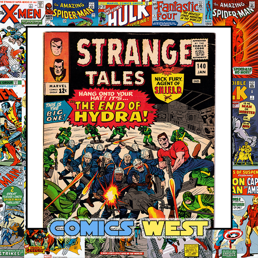 STRANGE TALES #140 FN- (5.5) Fury! Hydra! Ditko! Kirby! 1966