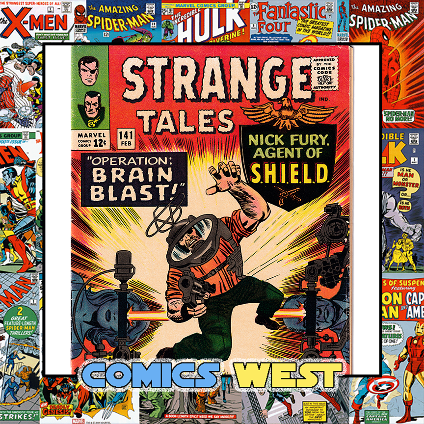 STRANGE TALES #141 FN/VF (7.0) Nick Fury and Dr. Strange! Kirby! Ditko! 1966