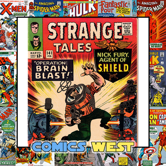 STRANGE TALES #141 FN/VF (7.0) Nick Fury and Dr. Strange! Kirby! Ditko! 1966