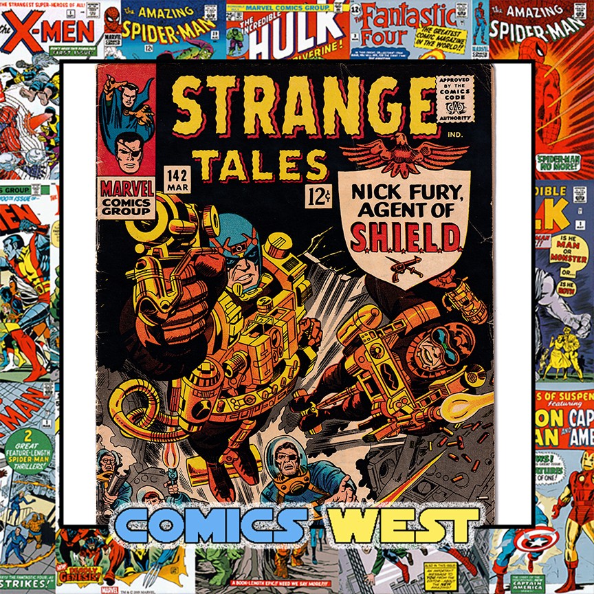 STRANGE TALES #142 VG (4.0) Nicky Fury! Dr. Strange! Kirby! 1966