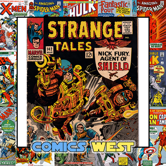 STRANGE TALES #142 VG (4.0) Nicky Fury! Dr. Strange! Kirby! 1966