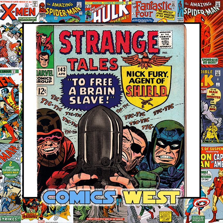 STRANGE TALES #143 FN (6.0) Nick Fury! Fixer! 1966