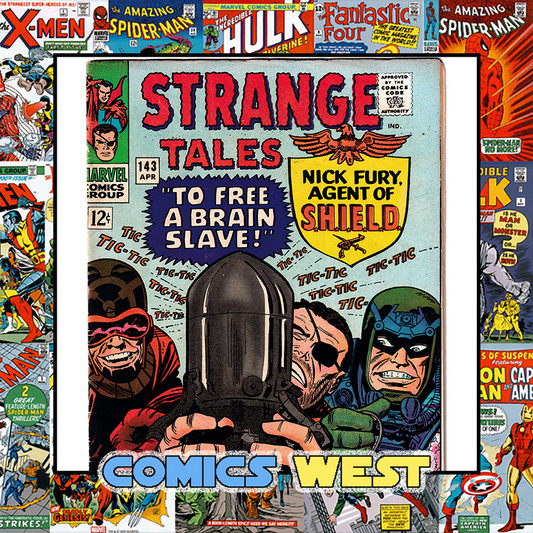 STRANGE TALES #143 FN (6.0) Nick Fury! Fixer!  1966