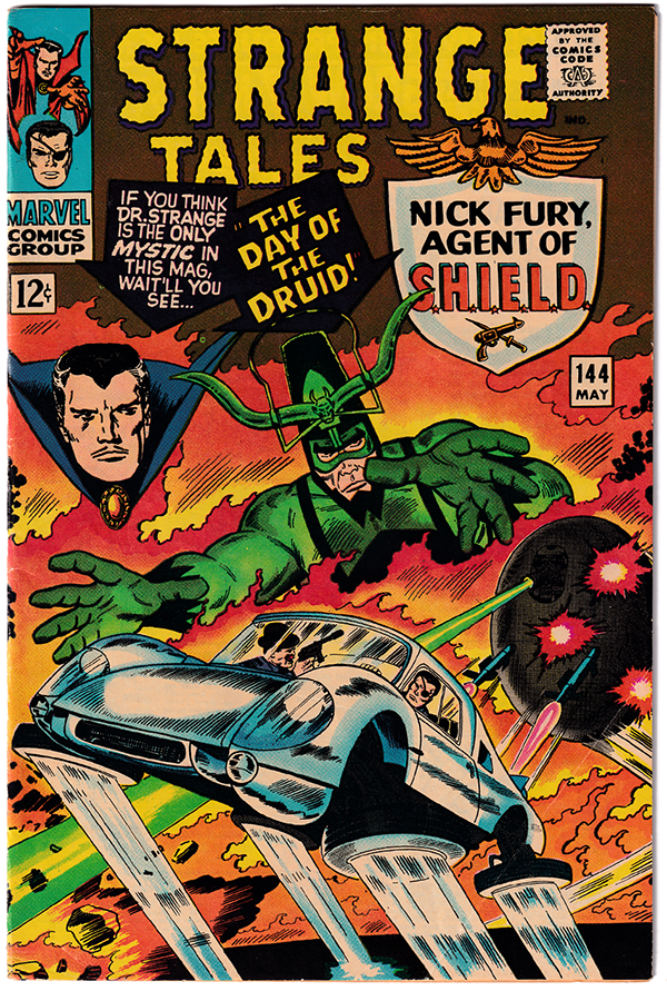 STRANGE TALES #144 FN- (5.5) Dormammu! Ancient One! 1966