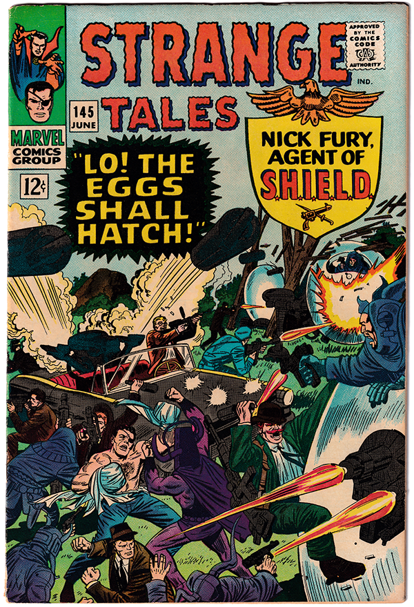 STRANGE TALES #145 FN (6.0) Nick Fury! Doctor Strange! 1966