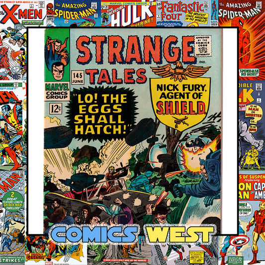 STRANGE TALES #145 FN (6.0) Nick Fury! Doctor Strange!  1966