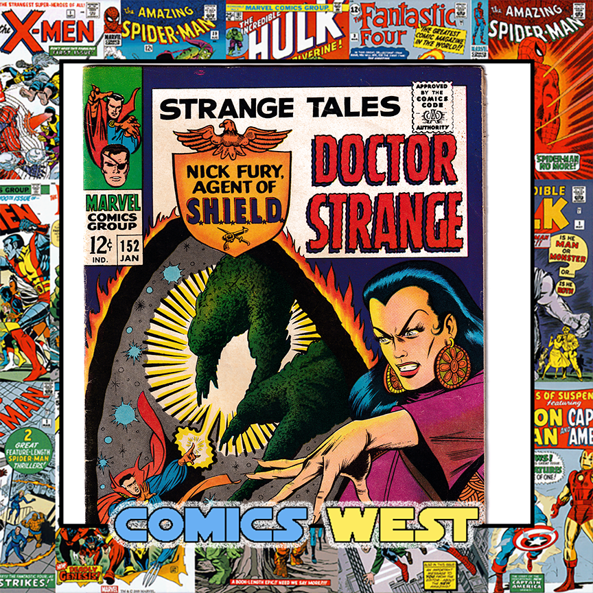 STRANGE TALES #152 VG/FN (5.0) Kirby! Steranko! 1967