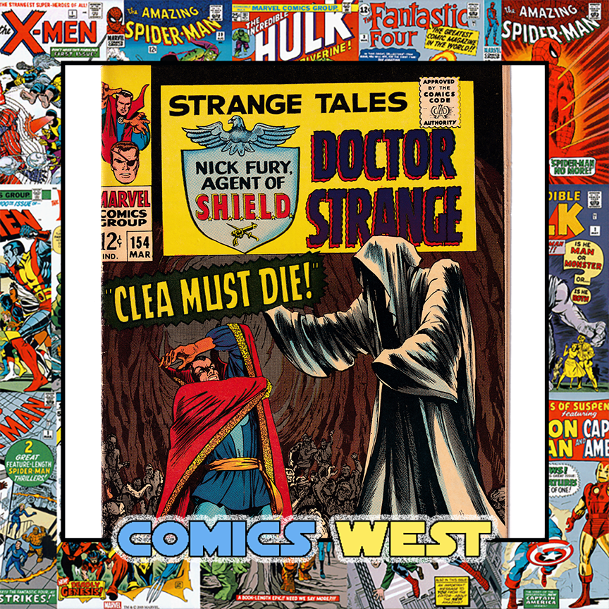 STRANGE TALES #154 FN+ (6.5) 1st app. Sayge Dreadnought! Severin! Steranko! 1967