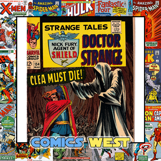 STRANGE TALES #154 FN+ (6.5) 1st app. Sayge Dreadnought! Severin! Steranko! 1967