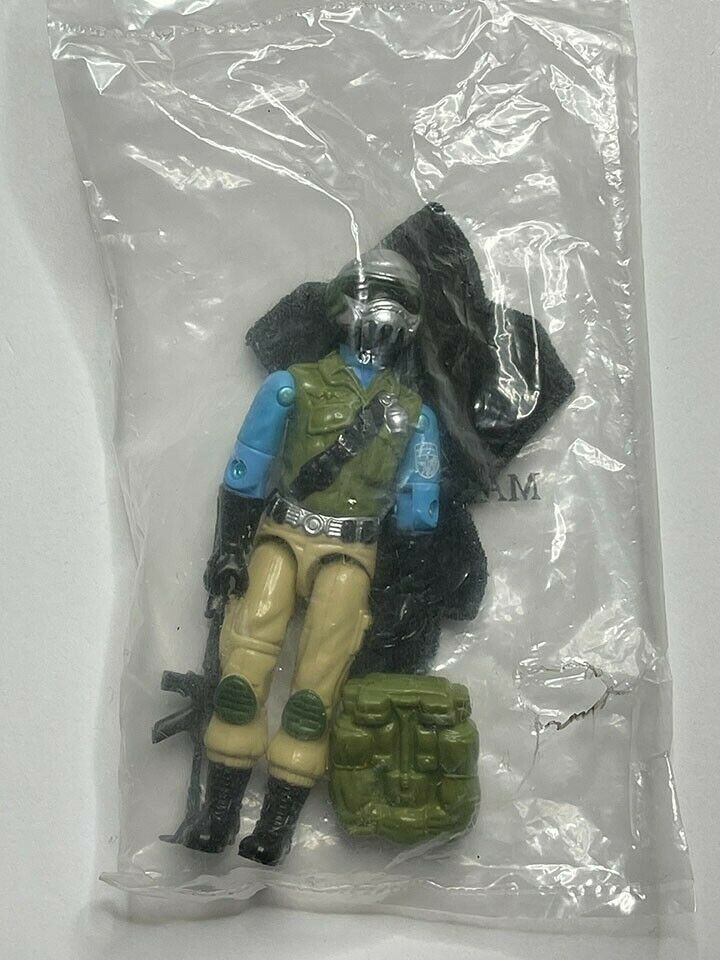 GI JOE ARAH STEEL BRIGRADE Figure - MISB with Patch!! 1987