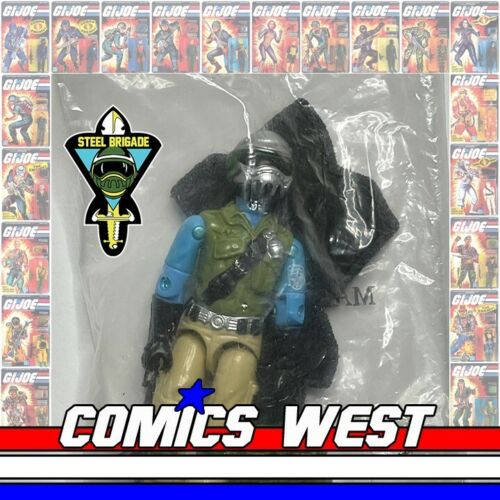 GI JOE ARAH STEEL BRIGRADE Figure - MISB with Patch!! 1987