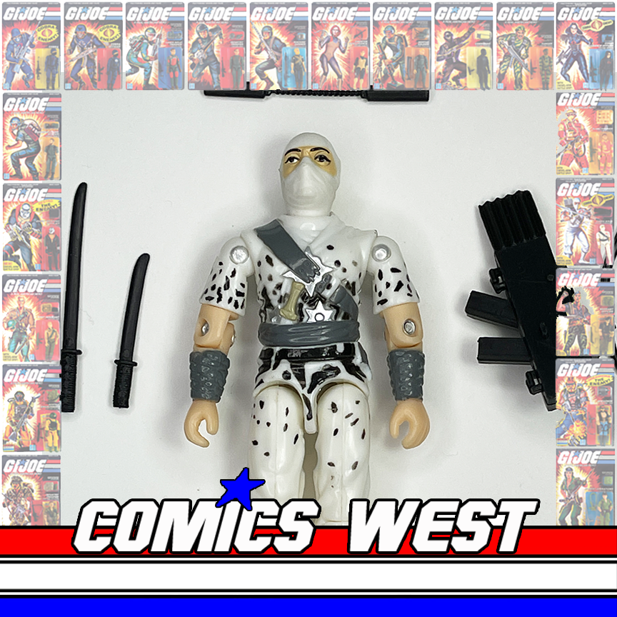 GI Joe: A Real American Hero STORM SHADOW! 100% complete w/ file card! 1997