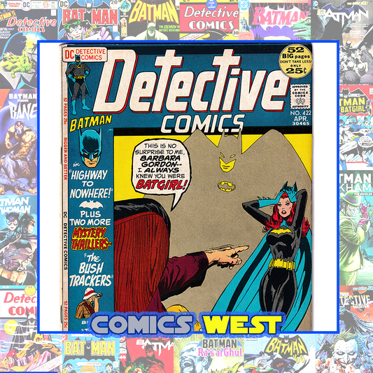 DETECTIVE COMICS #422 FN/VF (7.0) Batgirl reveals identity! Neal Adams! 1972