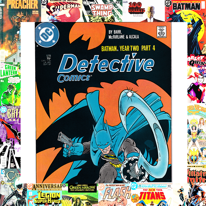 DETECTIVE COMICS #578 VF- (7.5) Todd McFarlane cover and art! 1987