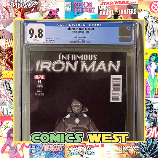 INFAMOUS IRON MAN #1  *CGC 9.8*  1:25 variant, 1st app. A.I. Tony Stark! DR. DOOM!