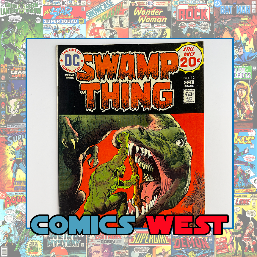 SWAMP THING #12 - Two copies - Eternity Man! Nestor Rodondo cover! 1974