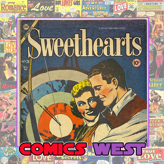 SWEETHEARTS #28 * 5.0 (VG/FN) * Rare romance comic! Charlton Comics 1955