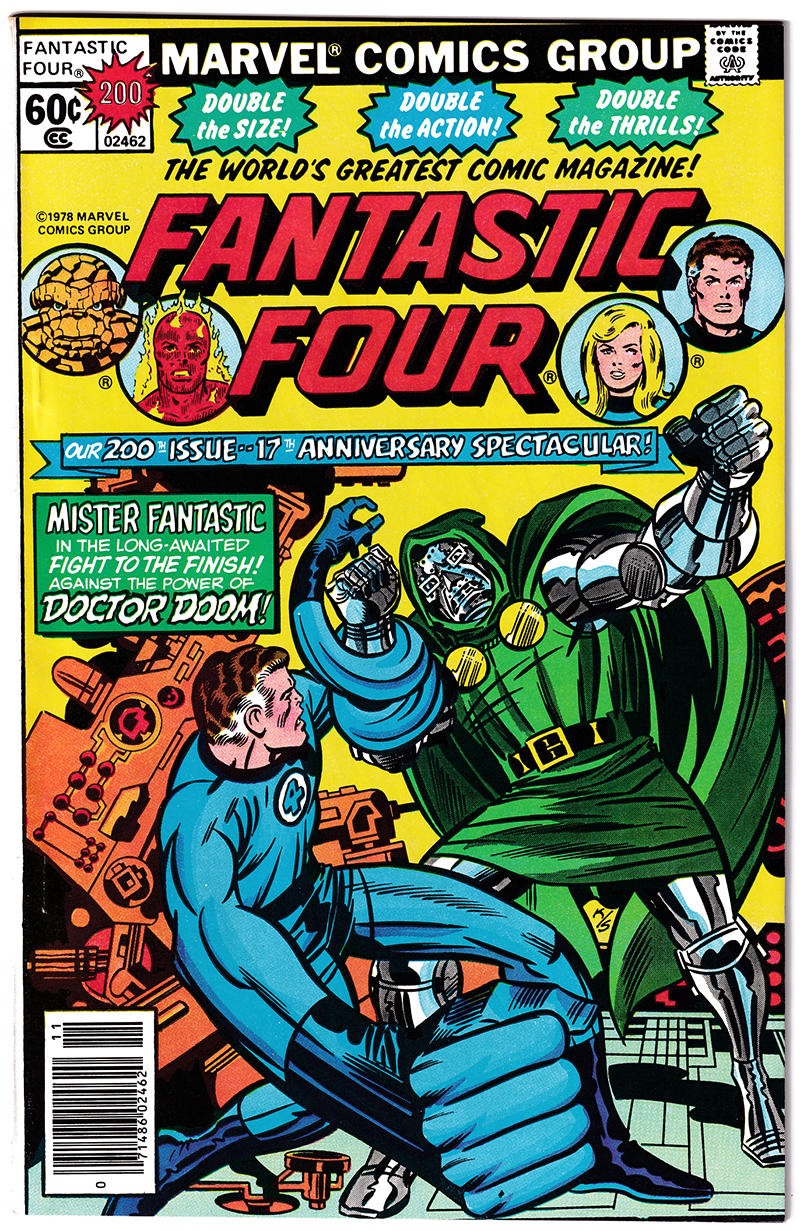 FANTASTIC FOUR #200 NM- (9.2) Doctor Doom! Double sized issue! 1978