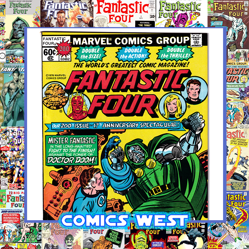 FANTASTIC FOUR #200 NM- (9.2) Doctor Doom! Double sized issue! 1978