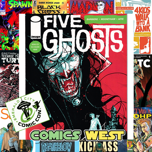 FIVE GHOSTS #10 NM (9.4) 2014 ECCC Exclusive! Limited to 250 copies!