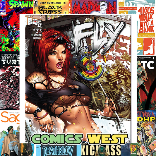 FLY #1 NM- (9.2) Eric Basaldua cover! Zenoscope 2011