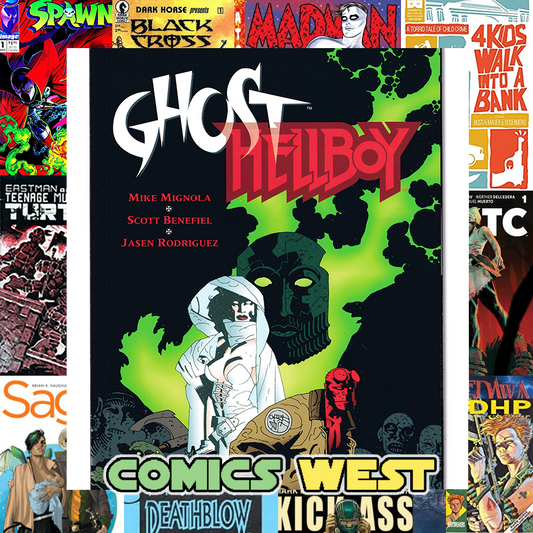 GHOST HELLBOY #1 (TPB) NM- (9.2) Mignola! Hard to find! 1997