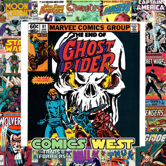 GHOST RIDER #81 VF- (7.5) Death of Ghost Rider! Last issue! Newstand!