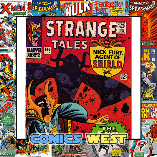 STRANGE TALES #146 FN- (5.5) 1st app. of AIM! Key! 1966
