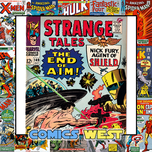 STRANGE TALES #149 FN- (5.5) Jack Kirby cover! 1966