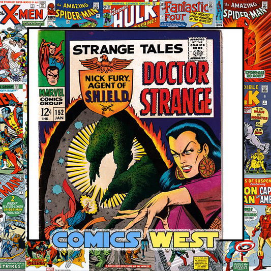 STRANGE TALES #152 VG/FN (5.0) Kirby! Steranko! 1967