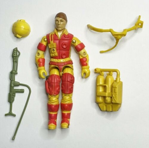 BLOWTORCH GI Joe ARAH 100% complete! 1984
